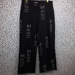 Jean Marc Philippe Black And White Pants Sz 16